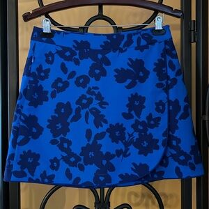 G/FORE Maverick Tonal Floral Print Wrap Skort